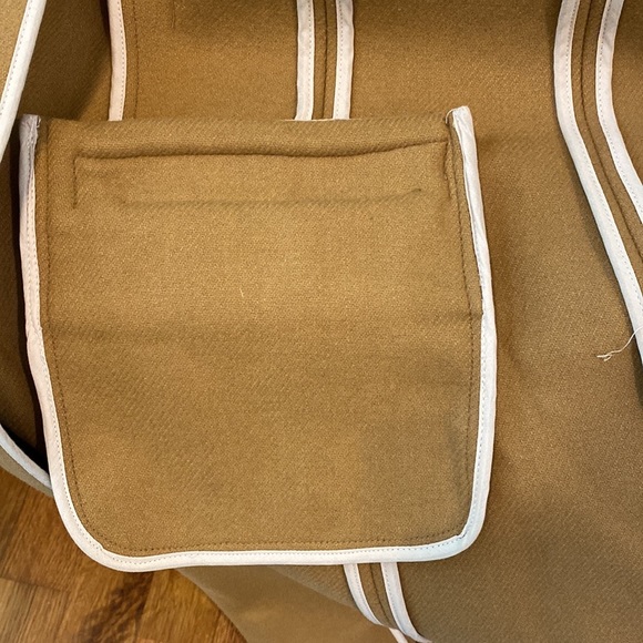 NWOT Equipment Arostide Tan Coat - Picture 11 of 12